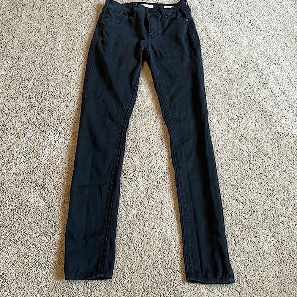 BULLHEAD denim co. Black high rise skinniest jeans size 0